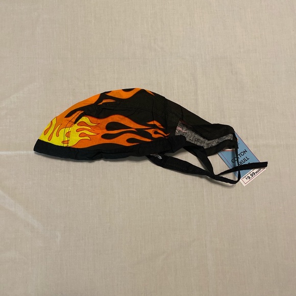 Cotton motorcycle skull cap - Picture 2 of 4